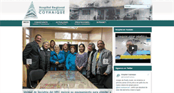 Desktop Screenshot of hospitalregionalcoyhaique.cl